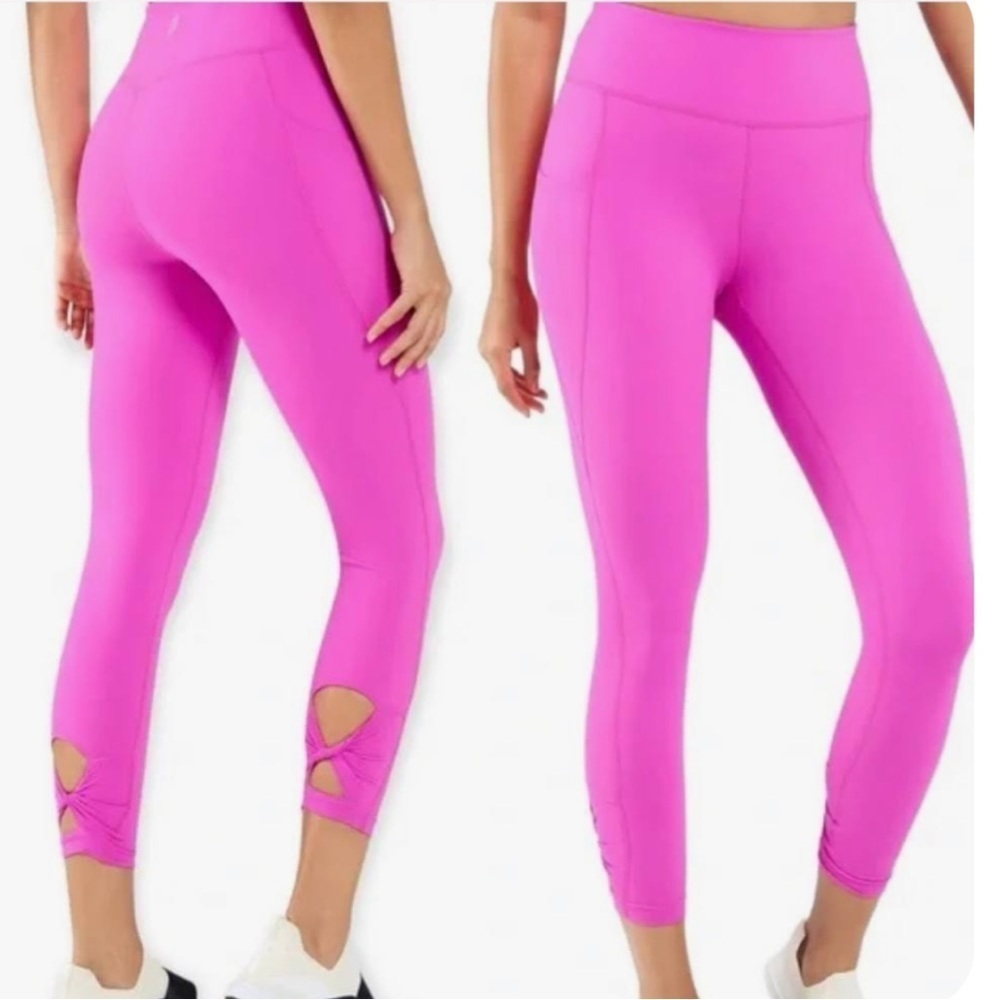 Free People Solid Wave Rider Legging In Living Magenta XS
